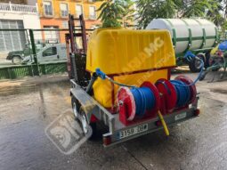 EQUIPO DIESEL 4 CILINDROS PARA LIMPIEZA Y DESATASCOS lleno