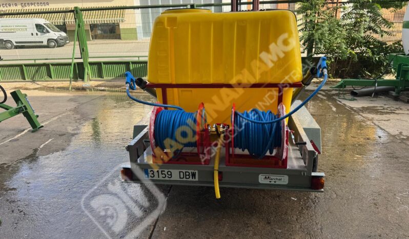 EQUIPO DIESEL 4 CILINDROS PARA LIMPIEZA Y DESATASCOS lleno