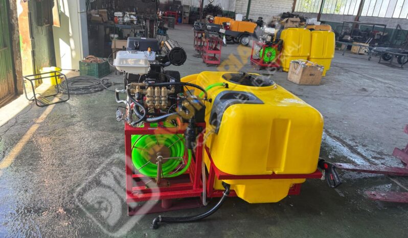 EQUIPO DESATASCOS DE 600 L 35 CV Y MANDO DE 3 FUNCIONES lleno