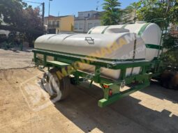 CUBA 6000 LITROS PARA RIEGO lleno