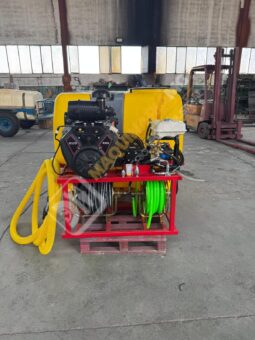 EQUIPO SUCCIÓN Y DESATASCOS 800 + 800 LITROS lleno