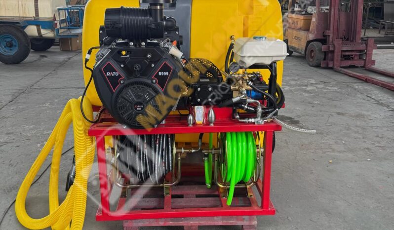 EQUIPO SUCCIÓN Y DESATASCOS 800 + 800 LITROS lleno