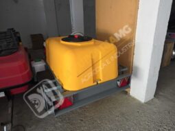 EQUIPO DE INCENDIOS DE 600 LITROS CON FRENO DE INERCIA lleno