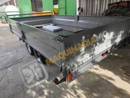 REMOLQUE EN BATEA DE DOBLE EJE