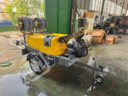 EQUIPO DE LIMPIEZA Y DESATASCOS 600 L CON MOTOR 35 CV Y 2 ENROLLADORES DE 100 M