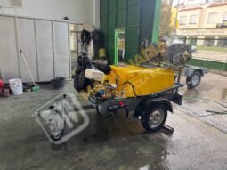 EQUIPO DE LIMPIEZA Y DESATASCOS 600 L CON MOTOR 35 CV Y 2 ENROLLADORES DE 100 M lleno