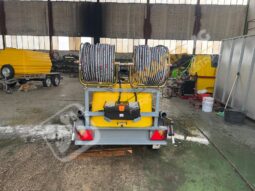 EQUIPO DE LIMPIEZA Y DESATASCOS 600 L CON MOTOR 35 CV Y 2 ENROLLADORES DE 100 M lleno