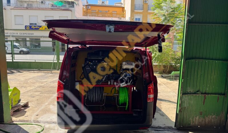 FURGONETA MERCEDES VITO CON EQUIPO DE DESATASCOS DE 35 CV lleno