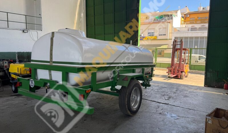 CUBA 6000 LITROS PARA EXTINCIÓN DE INCENDIOS lleno