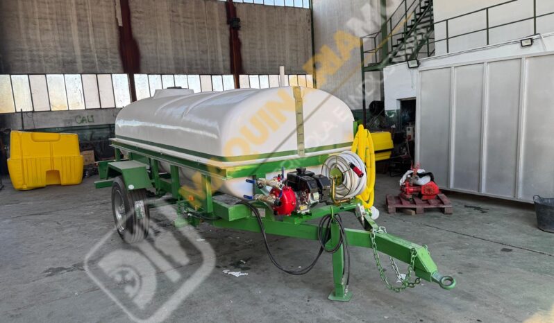 CUBA 6000 LITROS PARA EXTINCIÓN DE INCENDIOS lleno