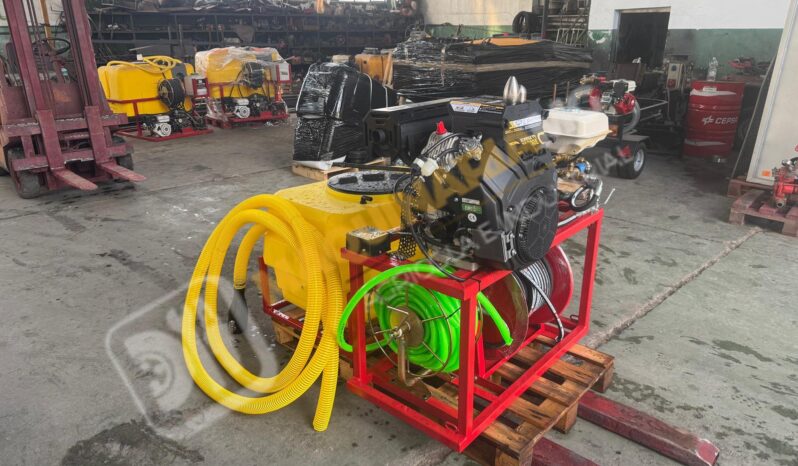 EQUIPO DESATASCOS 35 CV  250 BARES Y 80 LITROS CON ENROLLADOR ELÉCTRICO lleno