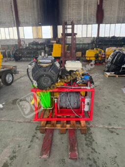 EQUIPO DESATASCOS 35 CV  250 BARES Y 80 LITROS CON ENROLLADOR ELÉCTRICO lleno