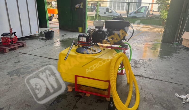 EQUIPO DESATASCOS 35 CV  250 BARES Y 80 LITROS CON ENROLLADOR ELÉCTRICO lleno