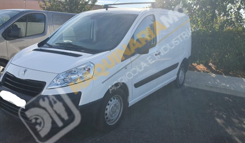 FURGÓN PEUGEOT EXPERT CON EQUIPO PARA DESATASCOS, LIMPIEZA Y SUCCIÓN lleno