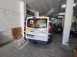 FURGÓN PARA DESATASCOS, LIMPIEZA Y DESINFECCIÓN lleno