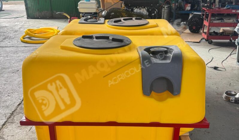 EQUIPO DESATASCO 600 + 600 LITROS DE 35CV CON MANDO DE 3 FUNCIONES lleno