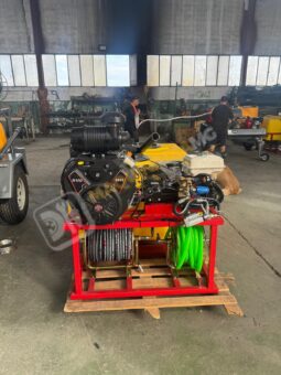 EQUIPO DESATASCO 600 + 600 LITROS DE 35CV CON MANDO DE 3 FUNCIONES lleno