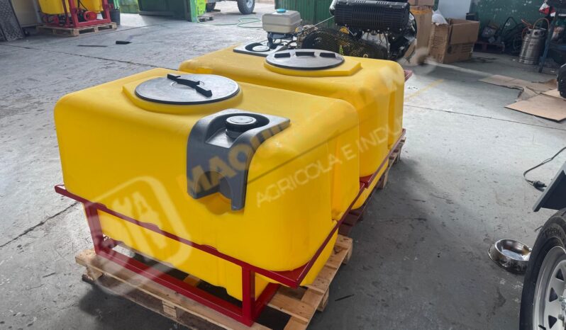 EQUIPO DESATASCO 600 + 600 LITROS DE 35CV CON MANDO DE 3 FUNCIONES lleno
