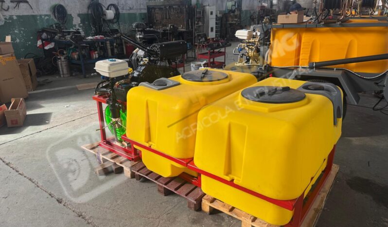 EQUIPO DESATASCO 600 + 600 LITROS DE 35CV CON MANDO DE 3 FUNCIONES lleno