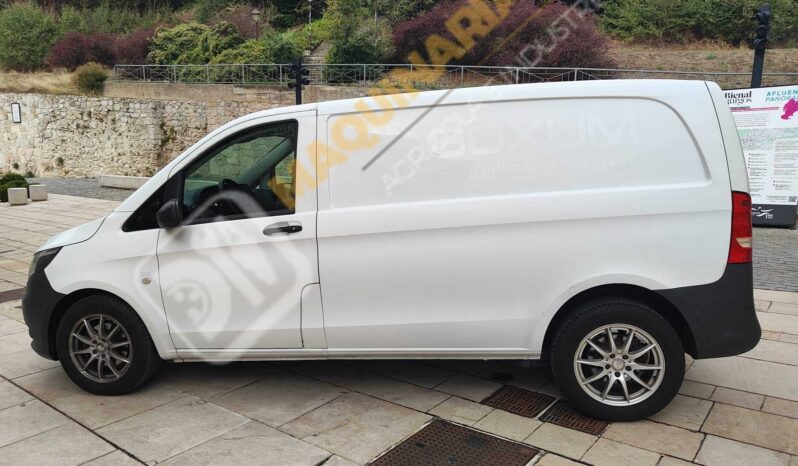 FURGÓN MERCEDES VITO CON EQUIPO DE DESATASCOS DE 35 CV lleno