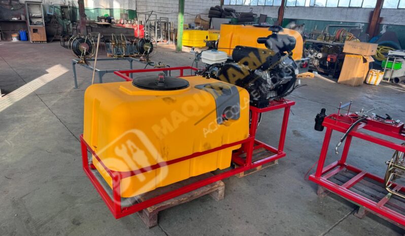 EQUIPO DESATASCOS 35 CV 250 BARES Y 80 LITROS DE 600 LITROS CON ENROLLADOR ELÉCTRICO lleno
