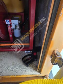 EQUIPO DESATASCOS 35 CV 250 BARES Y 80 LITROS DE 600 LITROS CON ENROLLADOR ELÉCTRICO lleno