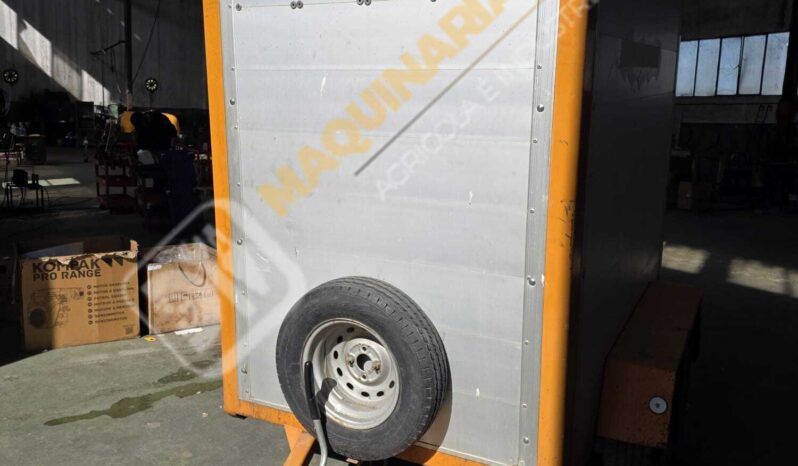 EQUIPO DESATASCOS 35 CV 250 BARES Y 80 LITROS DE 600 LITROS CON ENROLLADOR ELÉCTRICO lleno