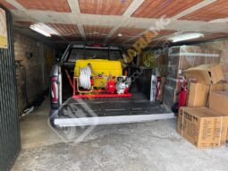 EQUIPO EXTINCIÓN DE INCENDIOS DE 300 L PARA PICK UP lleno