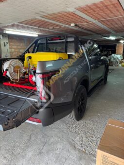 EQUIPO EXTINCIÓN DE INCENDIOS DE 300 L PARA PICK UP lleno