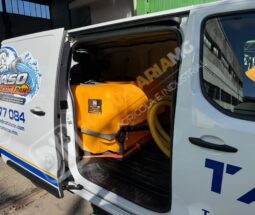 EQUIPO DESATASCOS DE 35 CV PARA FURGONETAS lleno