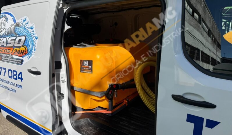 EQUIPO DESATASCOS DE 35 CV PARA FURGONETAS lleno