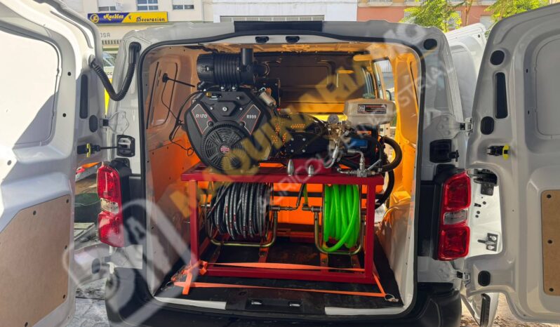 EQUIPO DESATASCOS DE 35 CV PARA FURGONETAS lleno