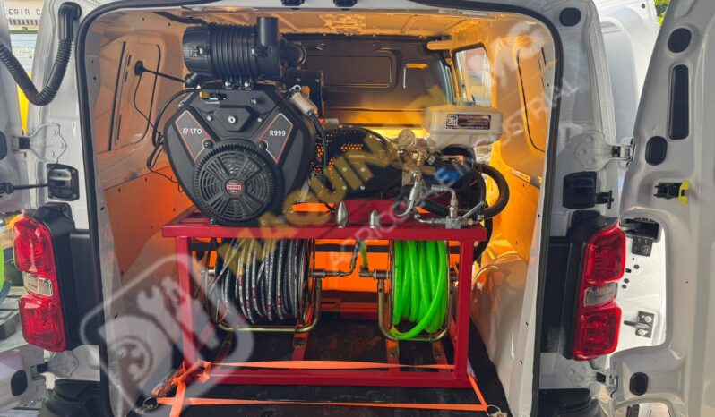 EQUIPO DESATASCOS DE 35 CV PARA FURGONETAS lleno
